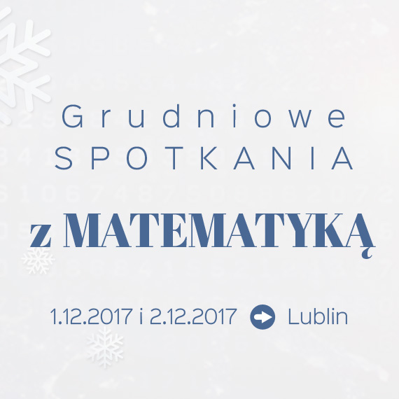 Grudniowe spotkania z matematyka